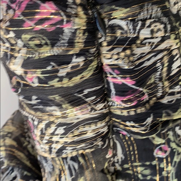 Express Silk strapless Shirt Size 8 super cute - Picture 2 of 8